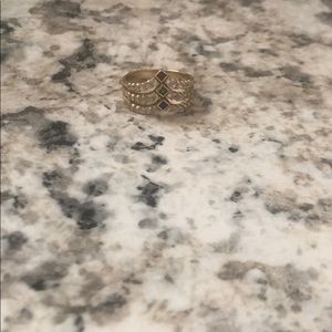 Ring size 6 14K real gold